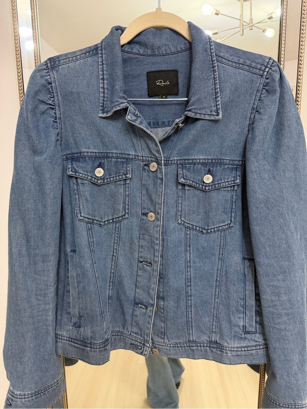 Rails Light Blue Denim Trucker Jacket
